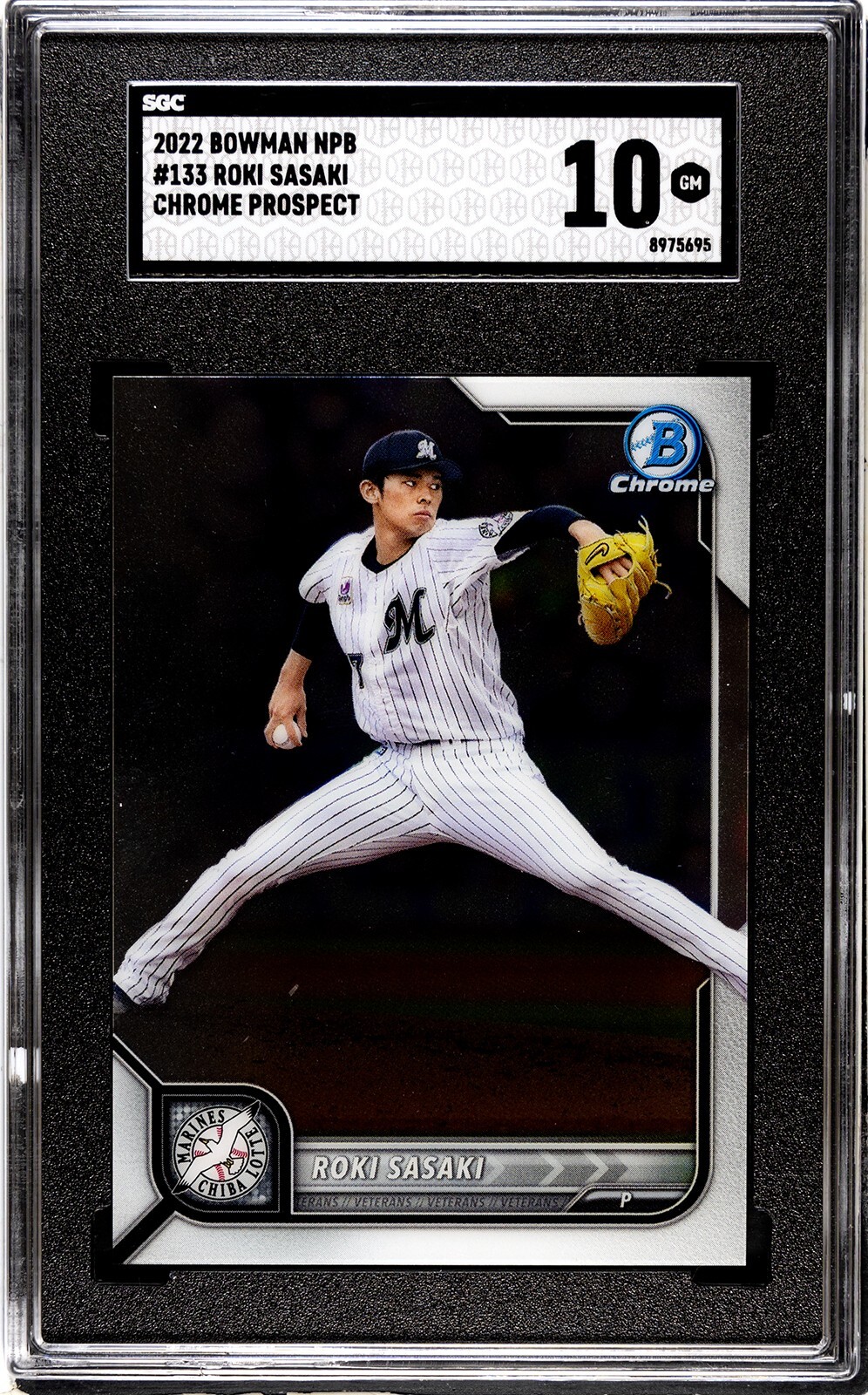 2022 topps chrome 佐々木朗希 ドジャース ⁄5 PSA10 2022 topps