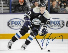 Columbus Blue Jackets Brandon Dubinsky Signed Autographed 8x10 NHL Photo COA #9
