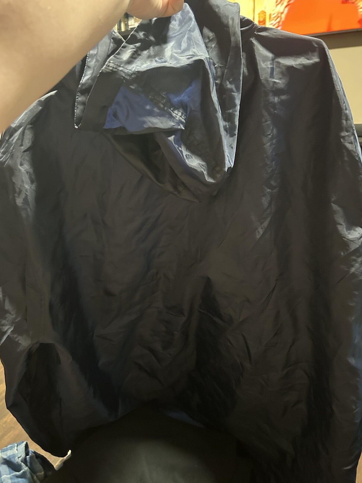 Big Men&rsquo;s Champion Windbreaker 1/2 Zip Jacket Big & Tall 3XLT