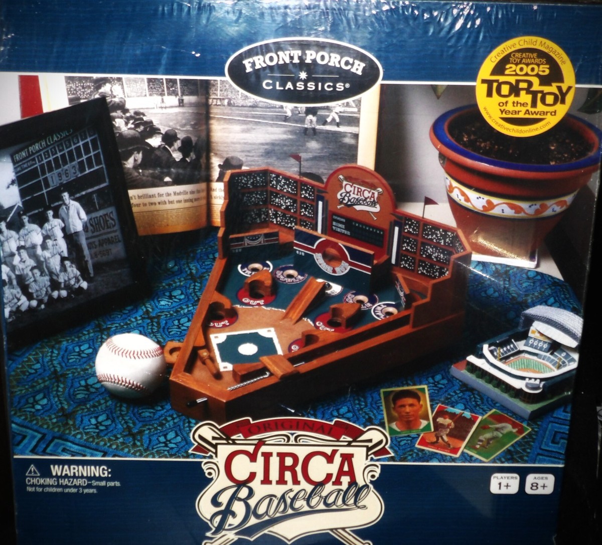 Original Circa Baseball Game NEW! Wooded Classic Baseball Original Circa Baseball Game NEW! Wooded Classic Baseball