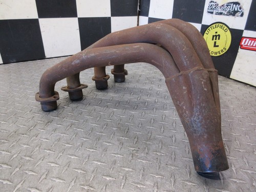1989 89 GSF400 GSF 400 BANDIT EXHAUST DOWNPIPES HEADER - Picture 6 of 9