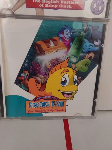 (2) Freddi Fish & The Case Of The Missing Kelp Seeds & Vol 4 PC CD-ROM #191 - Picture 3 of 15