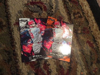 Tommy Pham 2018 Topps Fire orange parallel RC and base &hellip;