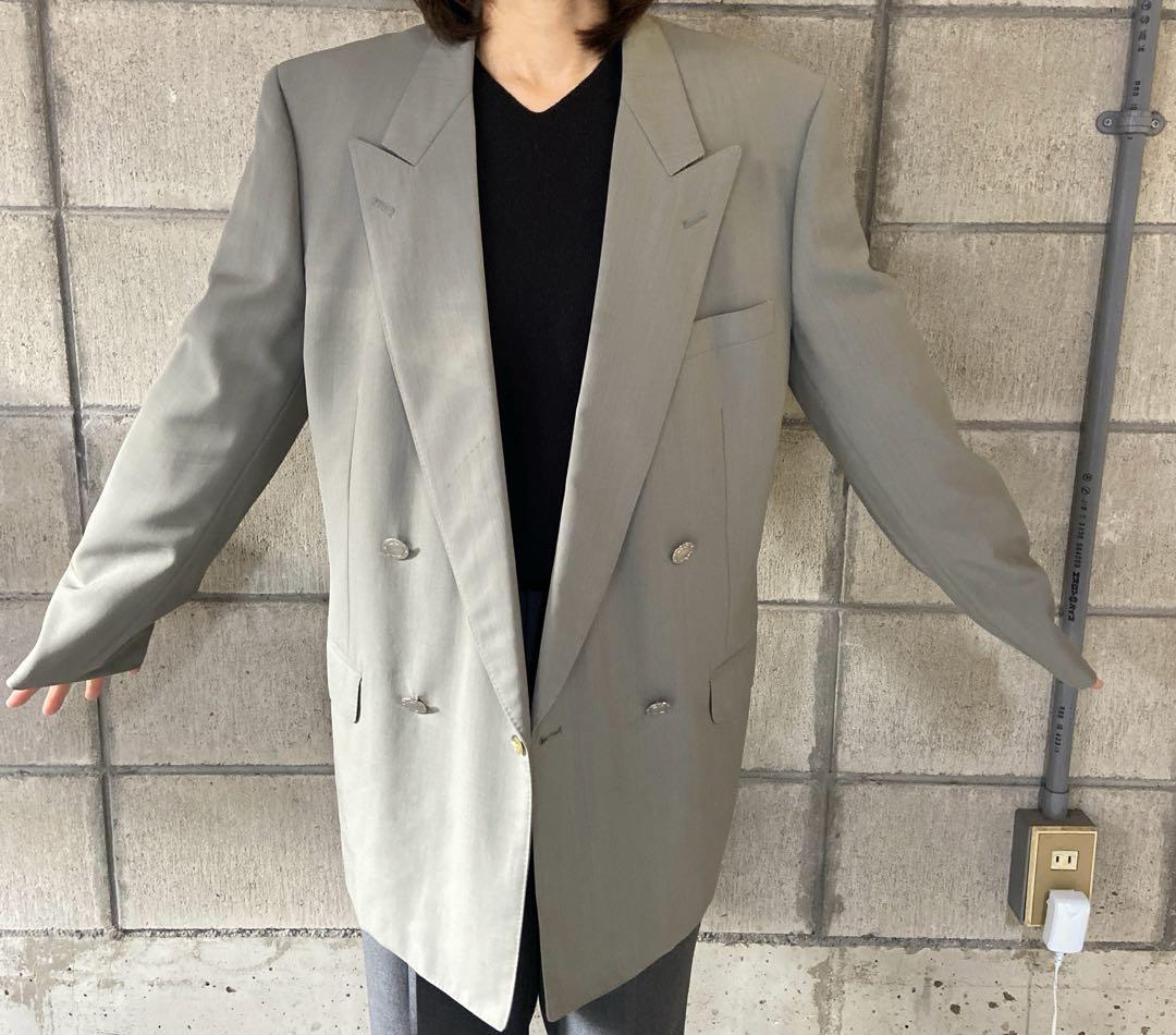 Givenchy Silver Button Double Suit Setup - image 1
