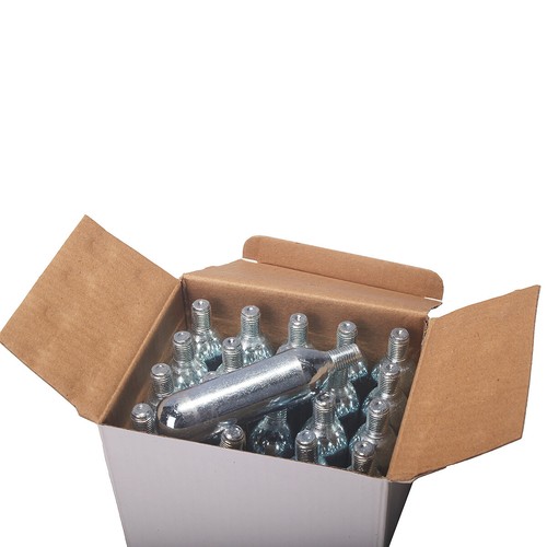 20 x Threaded 16 grams CO2 Cartridges Food Grade Pure CO2 Beer Ale Lager Bulb - Picture 3 of 5