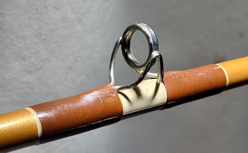 VINTAGE BRULE 4' 6" MUSKY SUPREME BAIT CASTING ROD, HEAVY ACTION, EXCELLENT COND - Picture 10 of 19