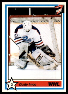 1990-91 7th Inning Sketch WHL Dusty Imoo Regina Pats #183