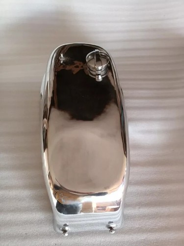 Honda Cb Mv Agusta Style Aluminium Cafe Racer Petrol Fuel Tank + Cap |Fit For - Picture 5 of 6
