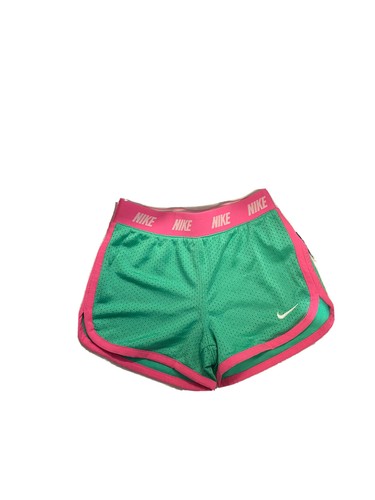 Nike Shorts Girls Dri-Fit Kids Size 6 Active Logo Green Nwt - Picture 3 of 3