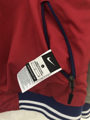 Quilted Men’s Reversible Jacket Size Nike Large Bomber xEwHFWp0n
