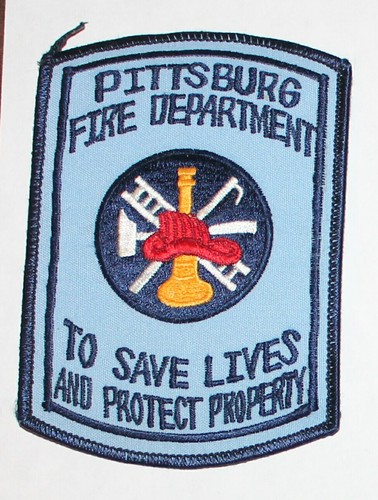 Pittsburg Fire Dept Texas TX FD Patch