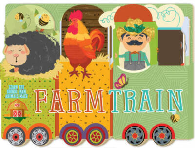 Farm Train (On-Track Learning) - Board book By Covelli, Susanna - GOOD
