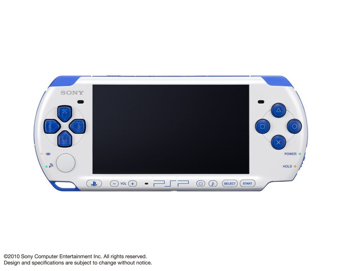 PlayStation Portable PSP Value Pack White Blue PSPJ-30018 PlayStation Portable PSP Value Pack White Blue PSPJ-30018