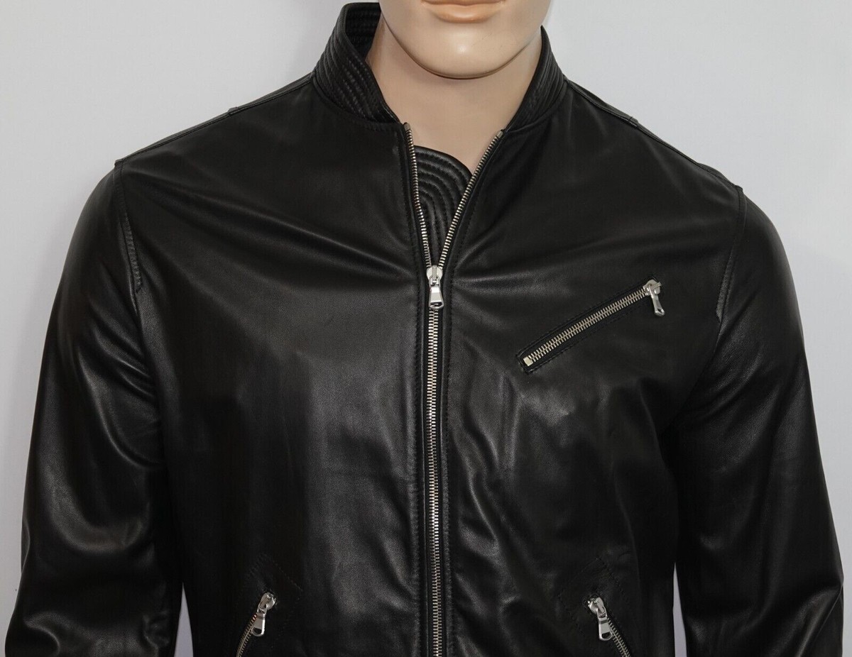 ジャケット・アウター DIESEL BLACK GOLD SHORTLETHER JACKET DIESEL BLACK GOLD SHORTLETHER JACKET