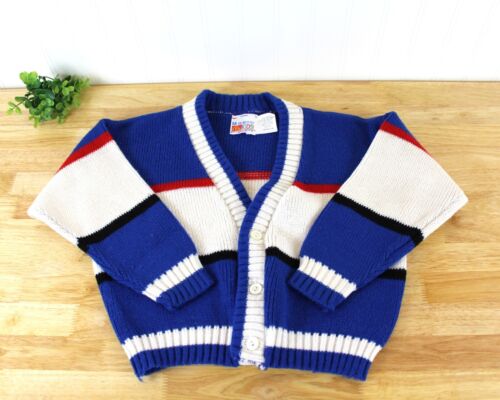 Vintage 90's McKids Sweater | McDonalds Cardigan Kids Medium USA | F503