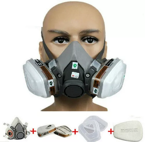 6200 6001 5N11 501 7pcs Suit Respirator Painting Spraying Face Gas Mask