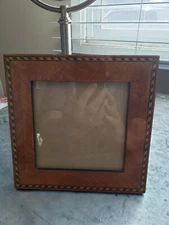 Argento SC Marquetry Photo Frame 4.5 x 4.5" Easel Back