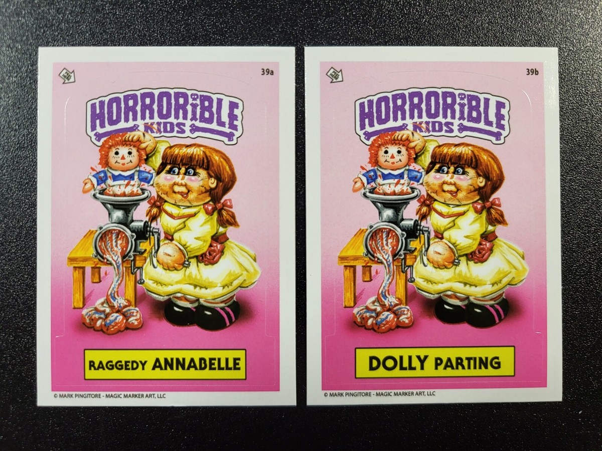 Annabelle James Wan Raggedy Ann Horrorible Kids Spoof Garbage Pail
