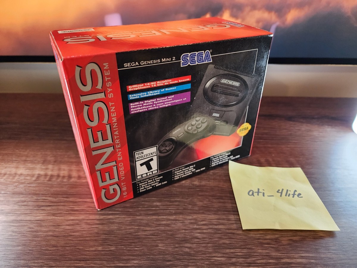 SEGA Genesis Mini 2 (North American Version) for sale online SEGA Genesis Mini 2 (North American Version) for sale online