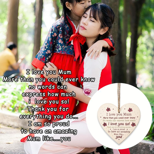 I Love You Mom Gifts from Daughter Son Mama Mothers Day Gifts for Mom Mother Bir - Picture 2 of 6