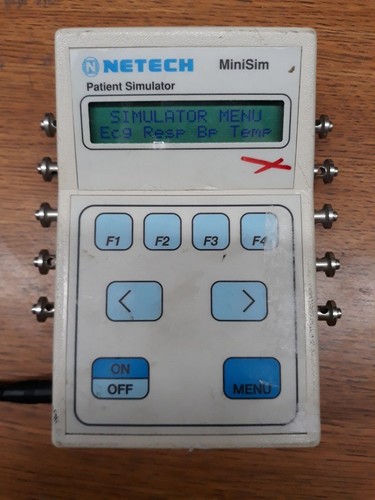 Netech MiniSim Patienten-EKG Arrhythmie Advanced Parameter Simulator (E3) - Bild 7 von 7