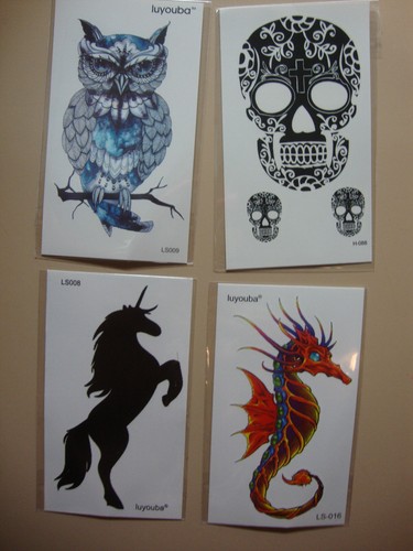 Temporary Tattoos 19 types to choose from Kid to Adult BRAND NEW - Picture 6 of 8
