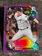2016 Bowman Chrome 1st PROSPECT ROOKIE PURPLE REFRACTOR Zack Burdi 218/250