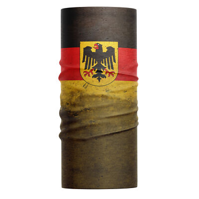 Deutschlandflagge Schlauchschal Gesichtsmaske Grunge Germany Bandana Stirnband Halswärmer Gamasche