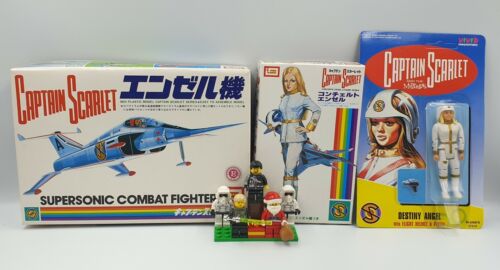 CAPTAIN SCARLET : ANGEL INTERCEPTOR & DESTINY ANGEL KITS + DESTINY ANGEL FIGURE - Picture 2 of 8