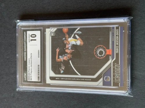 2023 Panini Instant #415 Trayce Jackson Davis VS Victor Wembanyama 171 PR CGC 10