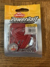Berkley Powerbait Power Trout Worm Fluorescent Red