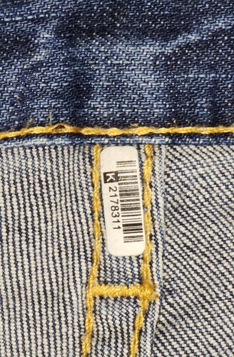 DSQUARED2 Men Luxury Slim Blue Jean Sz 48 34x32 Made in Italy 02PR/2017/2937/1 - Picture 6 of 12