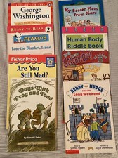 Scholastic Readers and Level 2 Books Lot of 8 Children's Books  Level 2