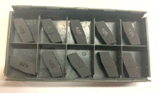  10 PCS ISCAR GIP-5.55E-0.55 GRADE: IC428 CARBIDE INSERTS