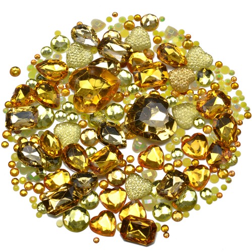 MEZCLA/CONJUNTO de Gemas Diamantes Estrás Adorno de Cristal Decodificación Artesanal Teléfono - Imagen 10 de 10