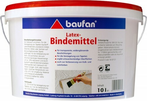 Baufan Latex Binder 10 L Synthetic Resin Dispersion Additive for Wallpaper Paste