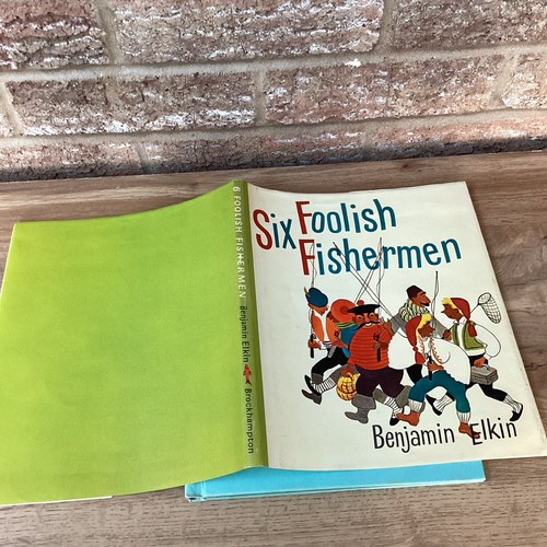 Six Foolish Fishermen By Benjamin Elkin 1963 3rd Impress DJ HB Brockhampton - Picture 8 of 15