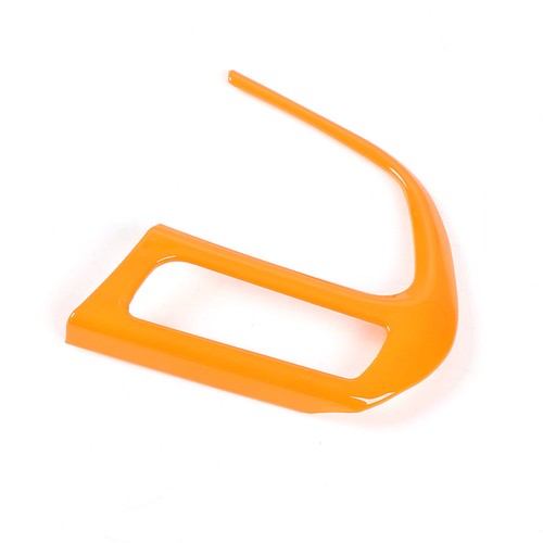 Pair Orange Steering Wheel Decor Cover Trim For Jeep Compass 17+ Renegade 15-23 - Picture 6 of 10