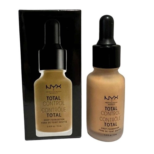 Pack of 2 NYX Total Control Drop Foundation, Cinnamon # TCDF15.5 - Picture 2 of 6