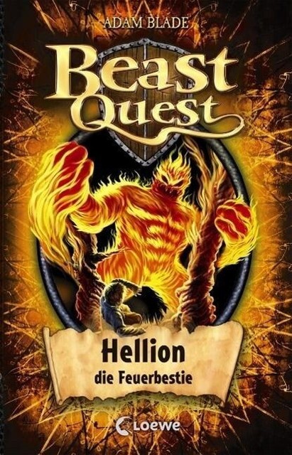 Thumbnail - Beast Quest 38. Hellion, Die Feuerbestie Von Adam Blade (2015,