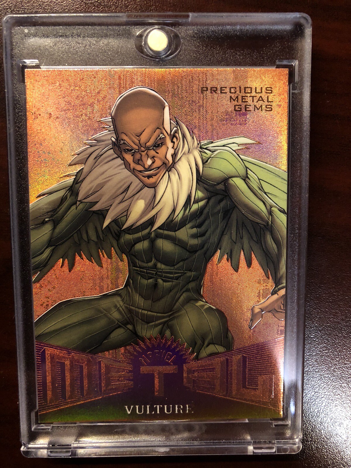 2017 FLEER ULTRA VULTURE SPIDER-MAN PRECIOUS METAL GEMS PMG BRONZE #MM42 #/199