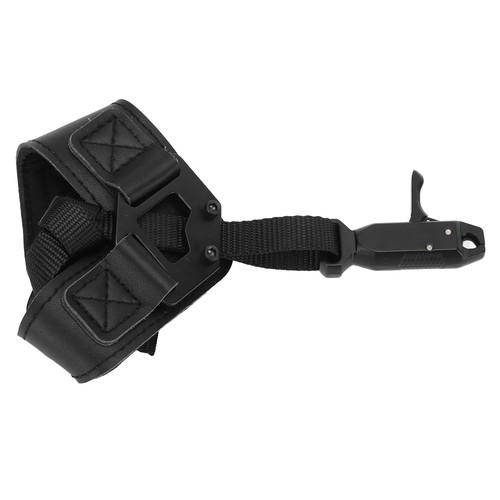 ()Bow Release Aid Archery Adjustable Compound Bow Wrist Strap Shooting Hunting A - Picture 5 of 22