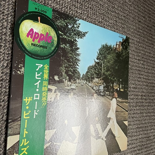 The Beatles – Abbey Road Vinyl Record FIRST JAPANESE Pressing Obi BLACK 1969 - Picture 5 of 7