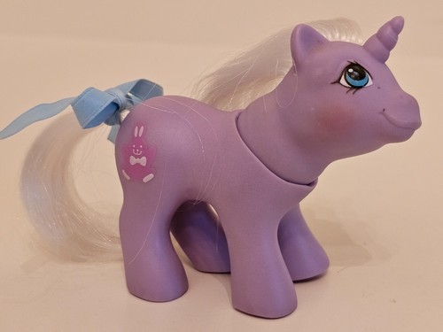 Baby Noddins 1987 VINTAGE G1 Peek a Boo Baby My Little Pony Einhorn Hase - Bild 2 von 8