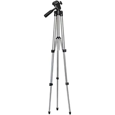 VIVITAR VIV-VPT-1250 Professional Tripod with 3-Way Fluid Pan Head (50 Inches)