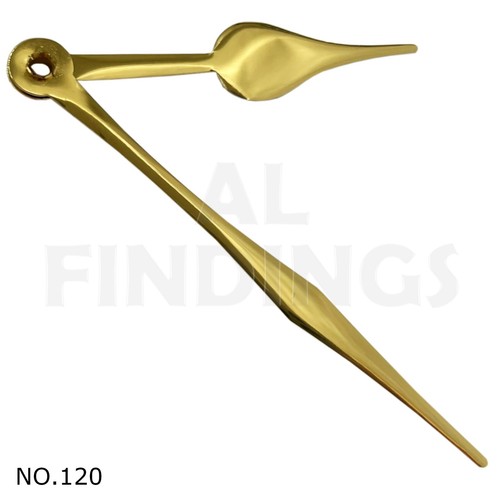 New Press Fit 2x Quartz Metal Clock Hands For Movements Hand Holes 3.1mm & 5.0mm - Picture 46 of 85