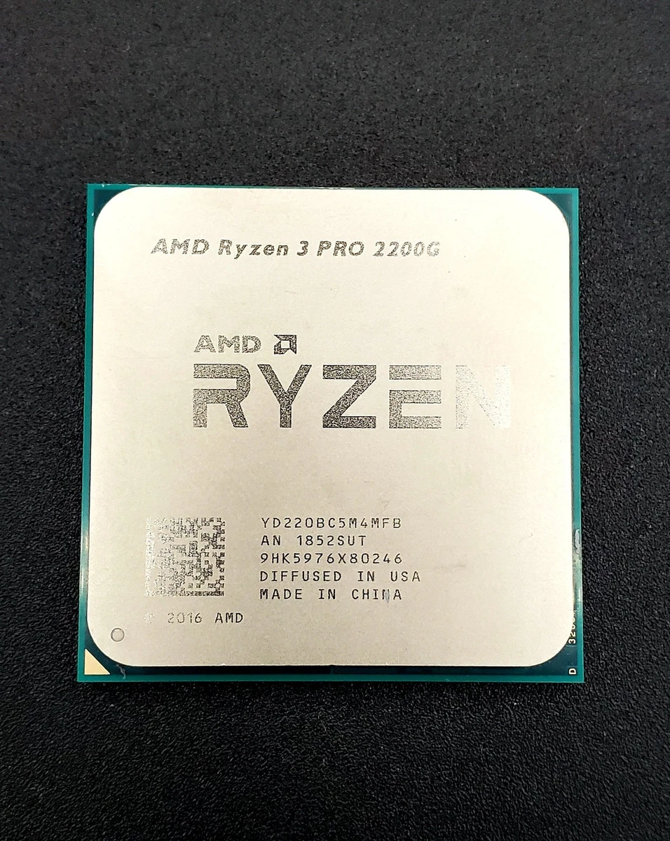 Computer AMD Ryzen 3 2200G Processor Model Processors for sale | eBay