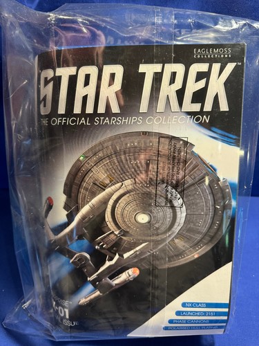 Eaglemoss Star Trek Enterprise NX-01 XL Brand New in Bag (with mag) - Picture 3 of 4