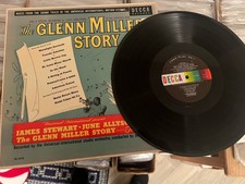 GLENN MILLER STORY LP DECCA DL 8226;JIMMY STEWART,JUNE ALLYSON MOVIE