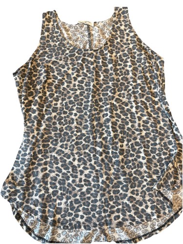 Women's animal print sleeveless tank size XL Zenana Outfitters